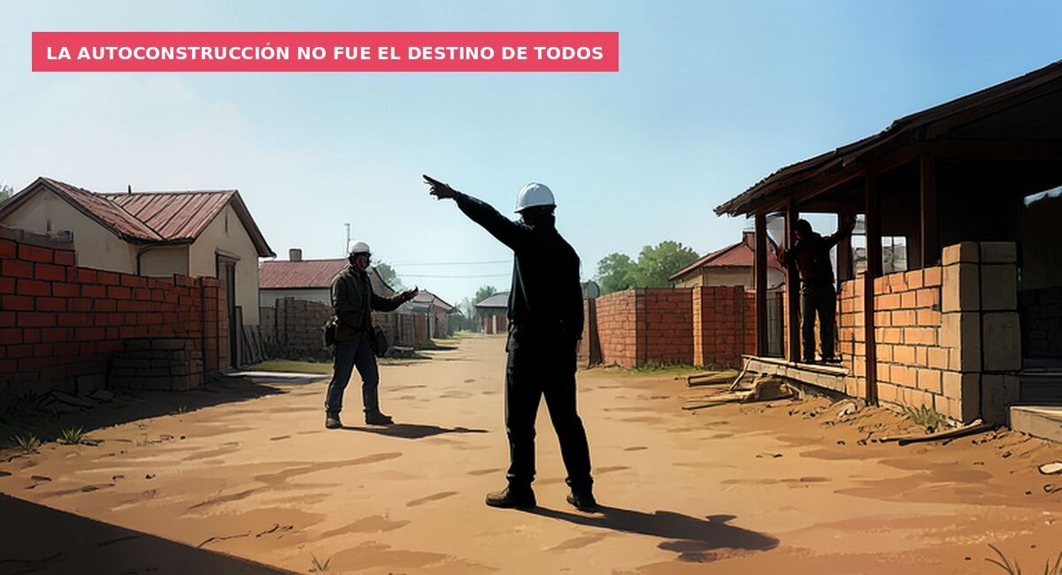 La autoconstrucción no fue el destino de todos
