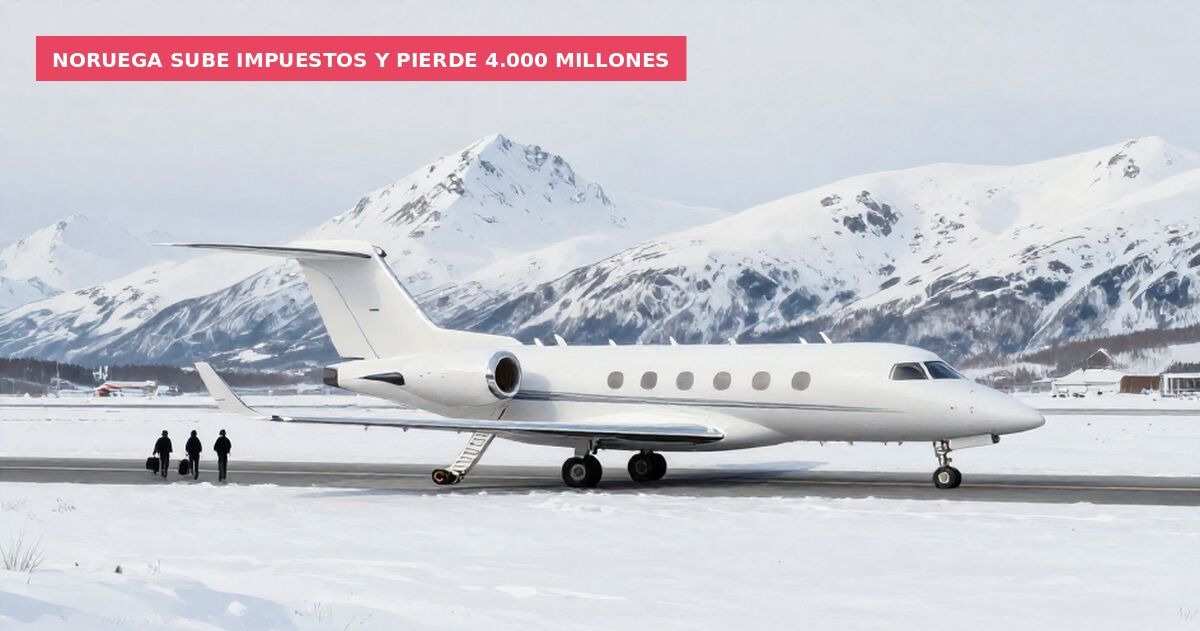 Noruega sube impuestos y pierde 4.000 millones