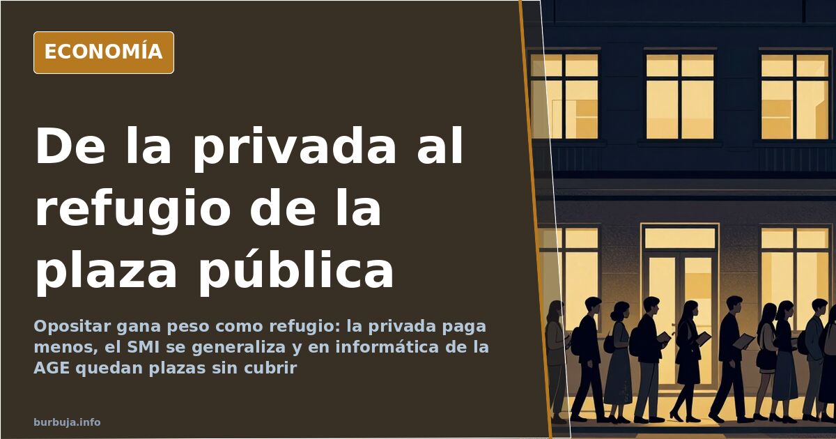Opositar como plan de vida: el nuevo refugio laboral en España