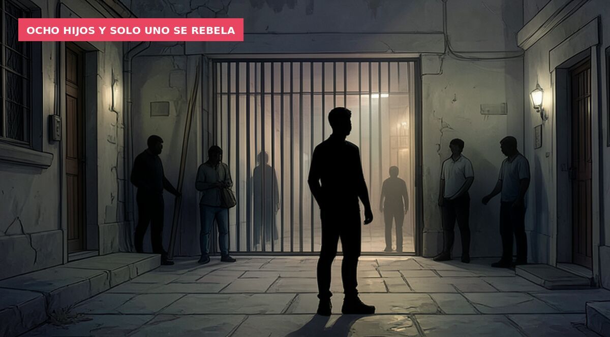 Ocho hijos y solo uno se rebela