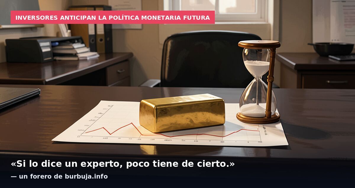 Inversores anticipan la política monetaria futura: «Si lo dice un experto, poco tiene de cierto.» — un forero de burbuja.info