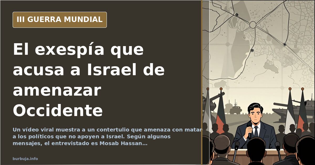 Un vídeo viral muestra amenazas de matar a políticos que no apoyen a Israel