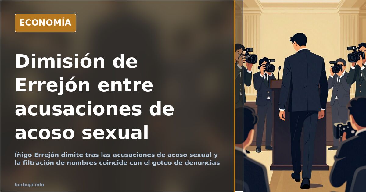Errejón dimite entre acusaciones y filtraciones