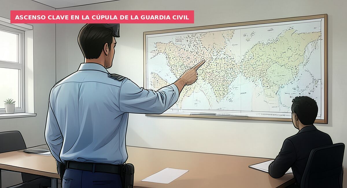 Ascenso clave en la cúpula de la Guardia Civil