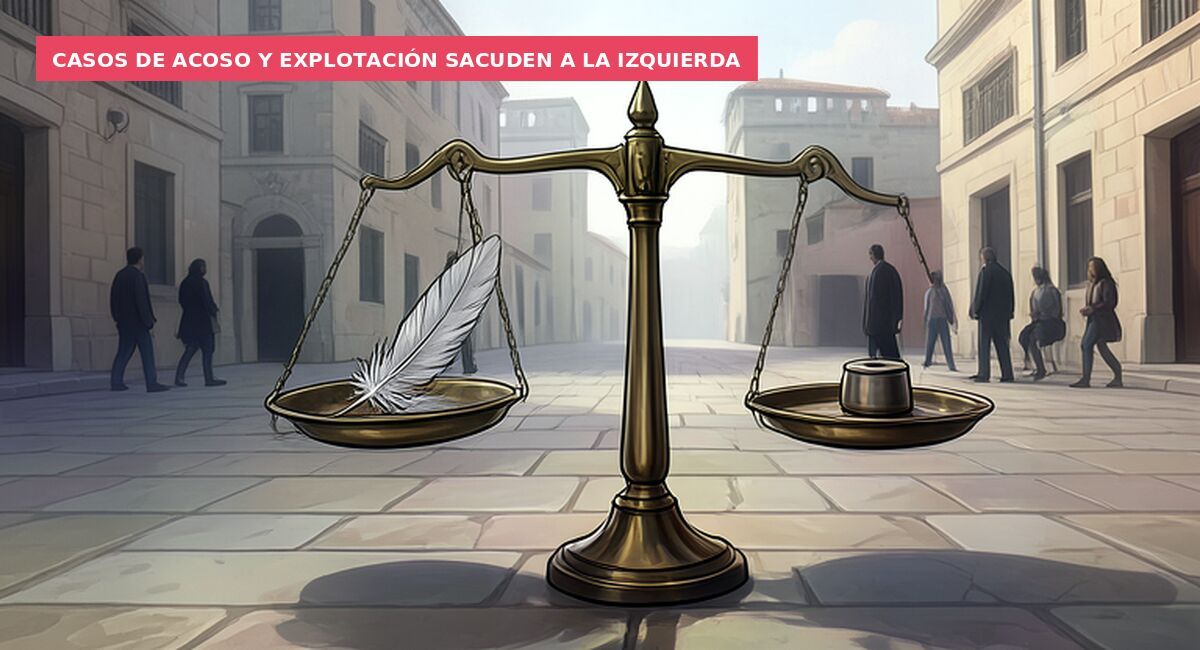 Casos de acoso y explotación sacuden a la izquierda