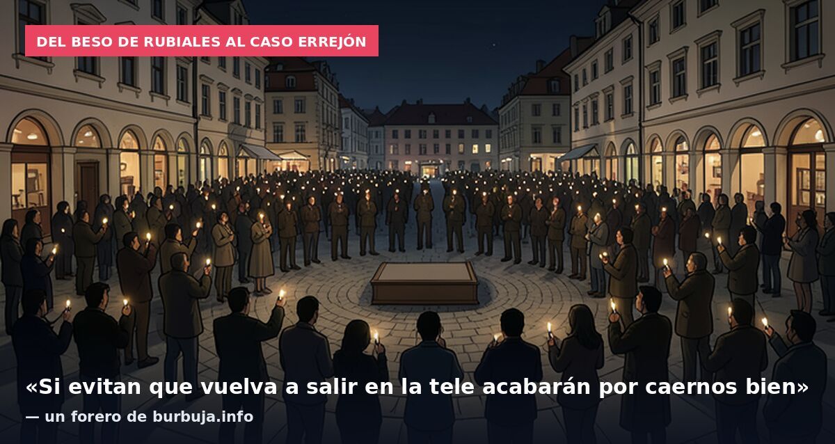Del beso de Rubiales al caso Errejón: «Si evitan que vuelva a salir en la tele acabarán por caernos bien» — un forero de burbuja.info