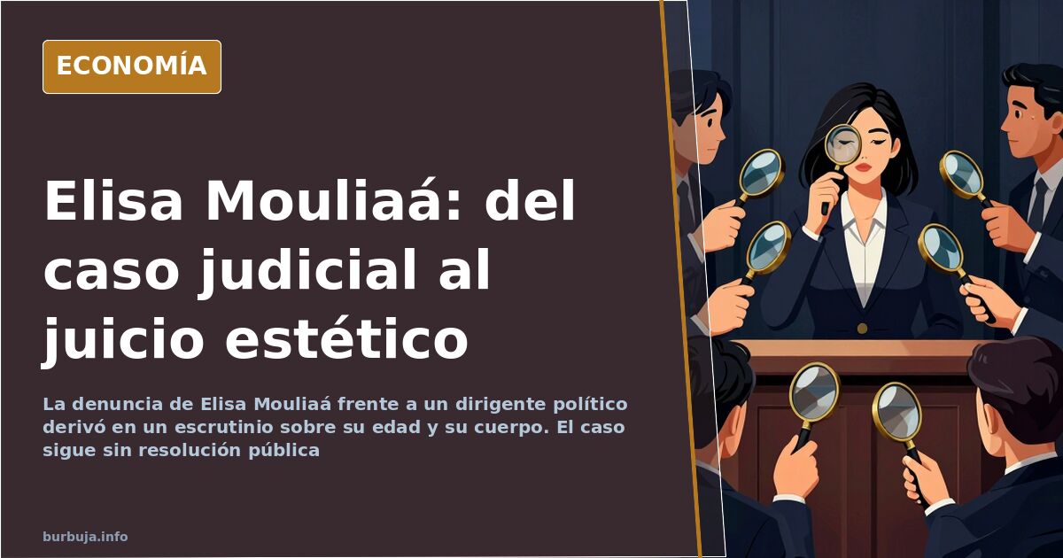 Elisa Mouliaá y el 'muro': el foco pasa de la denuncia al físico