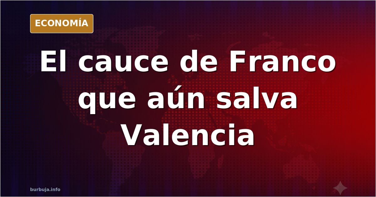 Vista aérea del cauce nuevo del Turia al sur de Valencia, un canal ancho y seco que rodea la ciudad