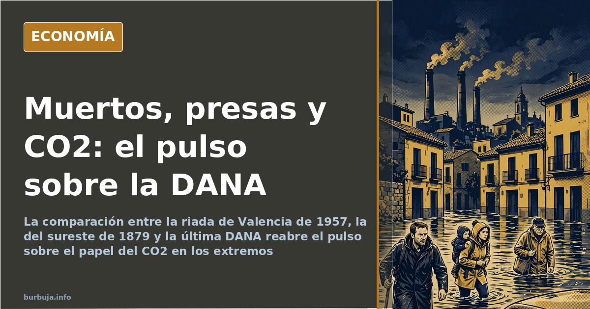 El «timo climático» y las riadas que ya existían antes del CO2