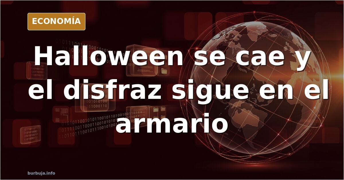 Halloween se suspende en plena DANA y el disfraz no se toca