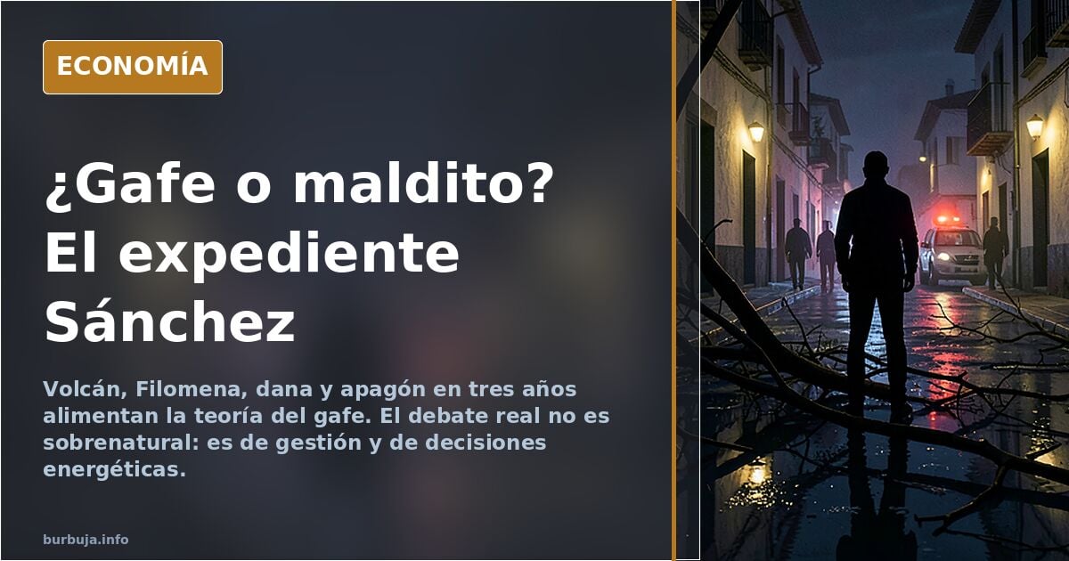 Spaniens Sánchez und die Pech-Theorie: Franco, Blackout und Züge