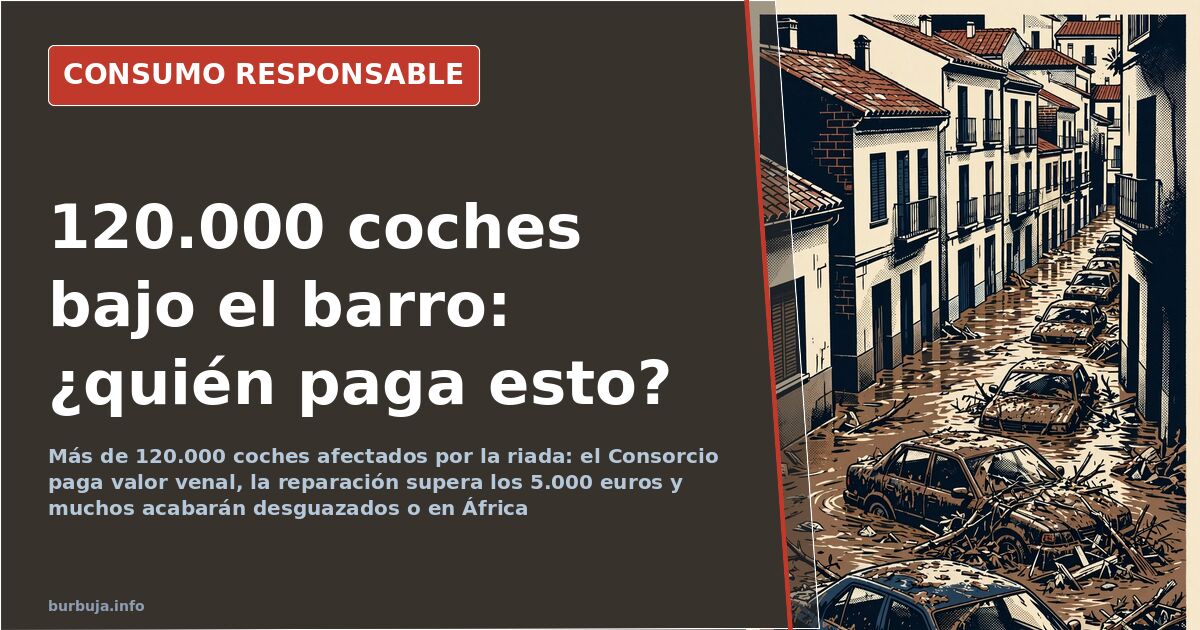 Spain Floods: 120,000 Cars Damaged, Uncertainty Over Costs