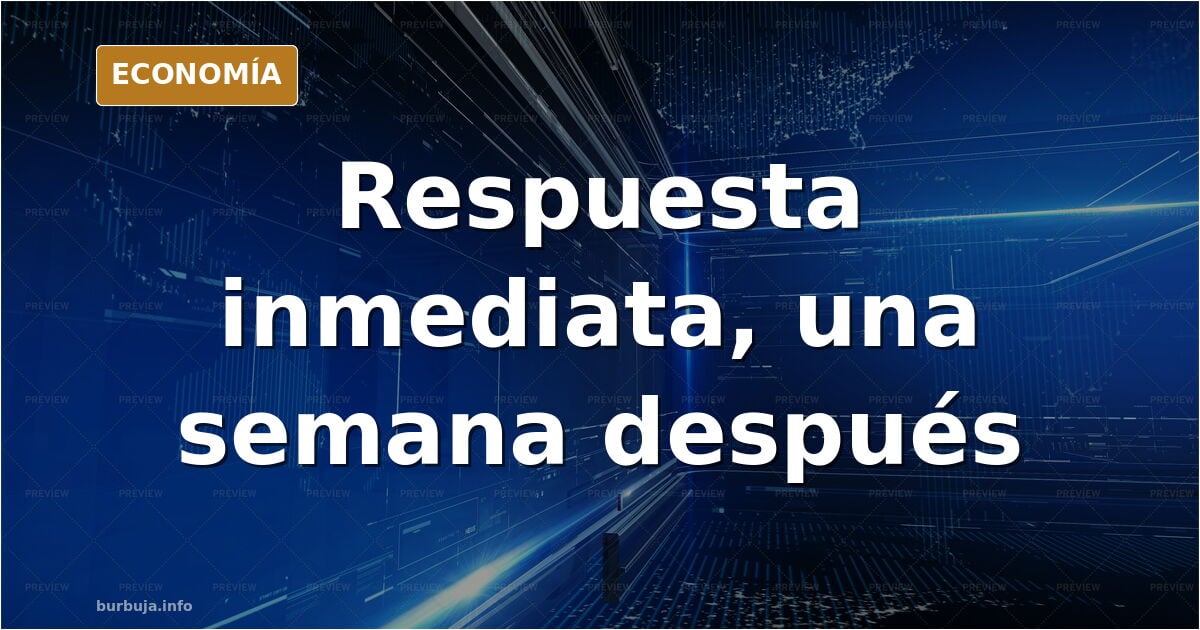 Ilustración editorial de un reloj de pared junto a documentos oficiales del plan de respuesta inmediata para los afectados de