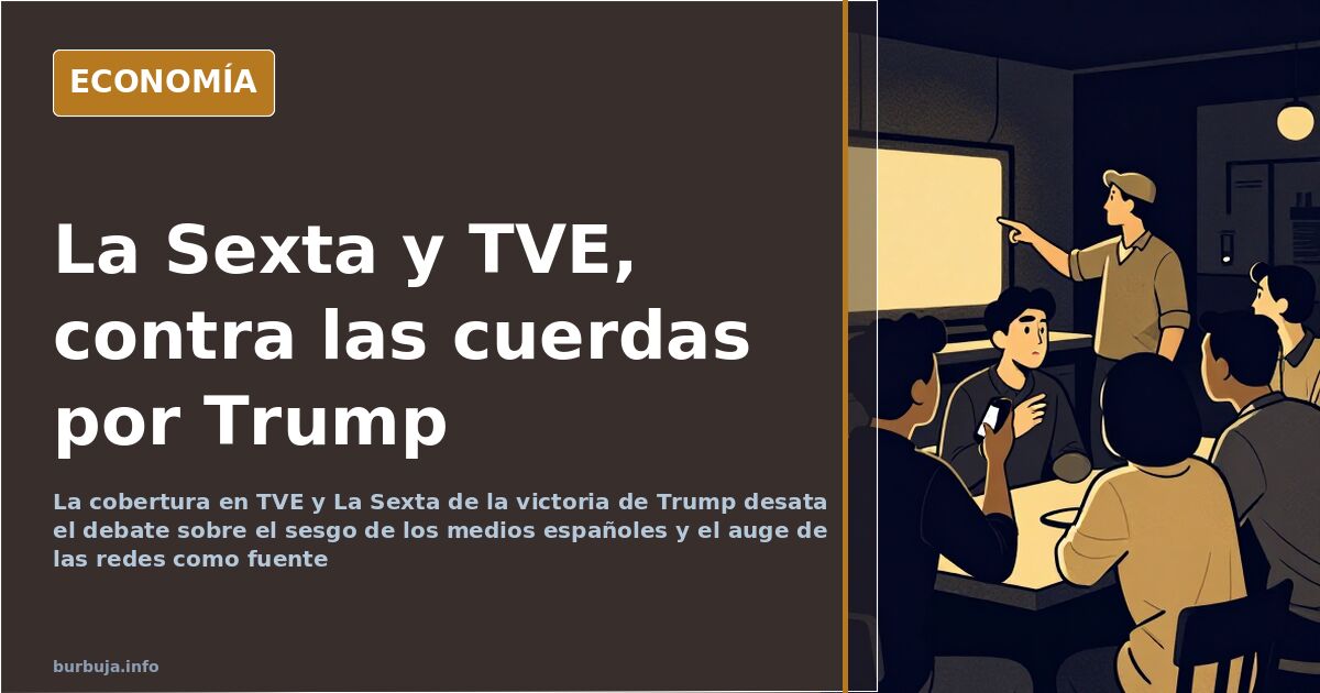 La Sexta y TVE, en pie de guerra por la victoria de Trump