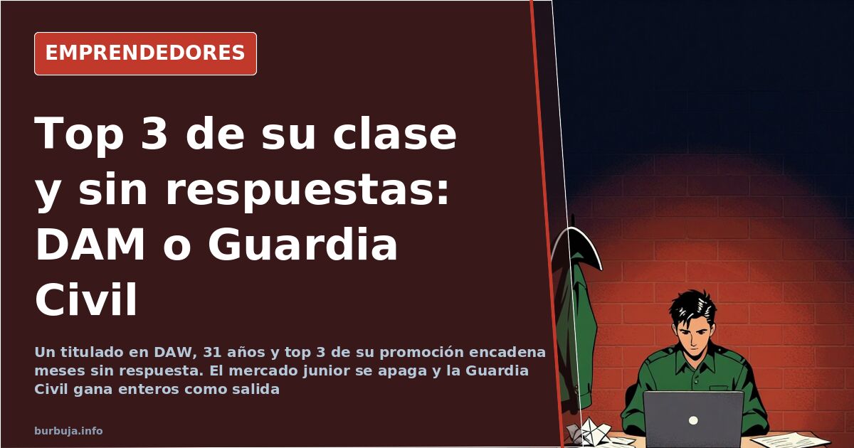 DAM vs Civil Guard: A Top 3 Graduate's Career Dilemma