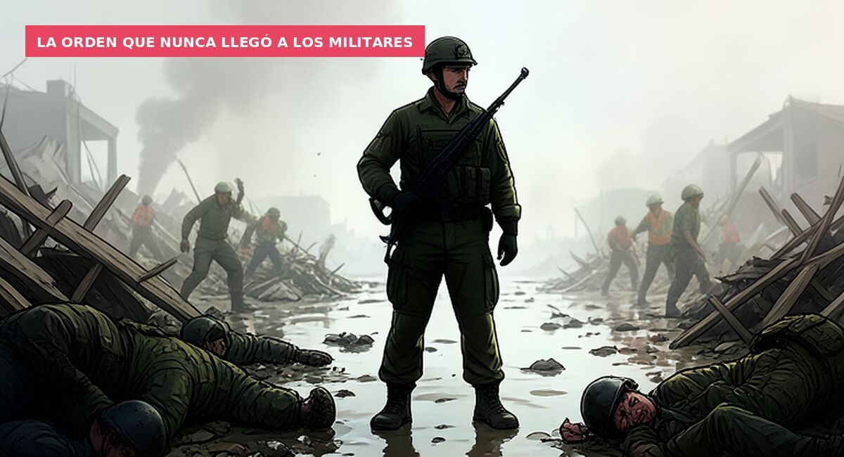 La orden que nunca llegó a los militares