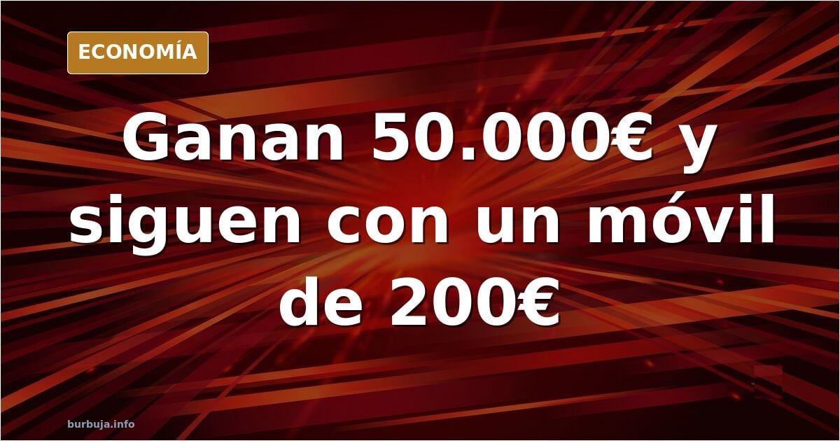 Móvil de gama baja desgastado sobre una mesa junto a una cartera y unas llaves, símbolo del ahorro en tecnología