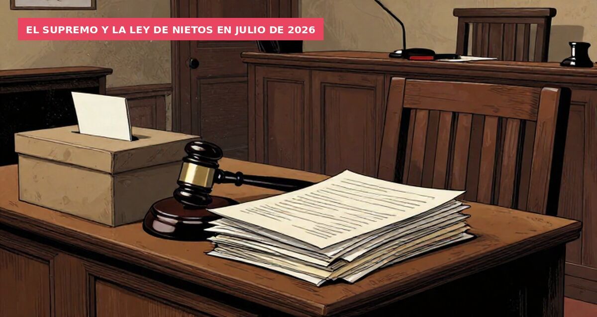 El Supremo y la ley de nietos en julio de 2026