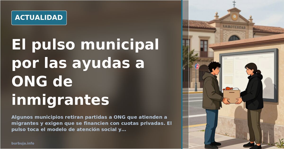 Spanish Municipalities Cut Funding for Migrant NGOs