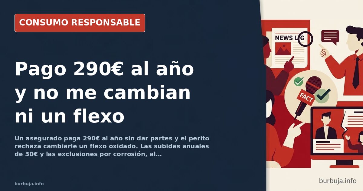 Tubería de agua oxidada y llave de paso en una instalación doméstica antigua, el tipo de avería que los seguros de hogar excl