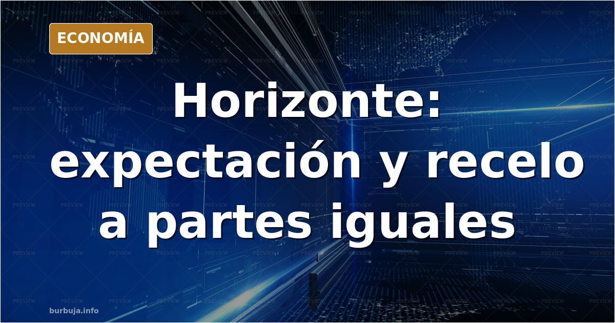 Mesa de debate de Horizonte con Lorenzo Ramírez bajo un foco de luz azul y dorado