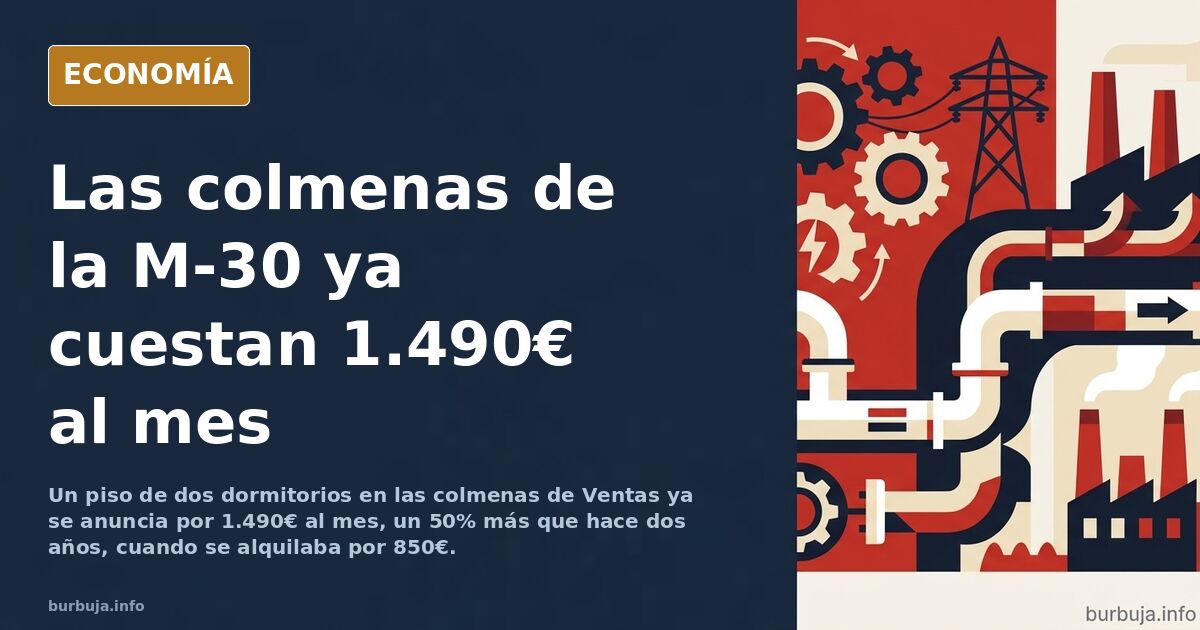 Las colmenas de Ventas ya piden 1.490€ por dos dormitorios