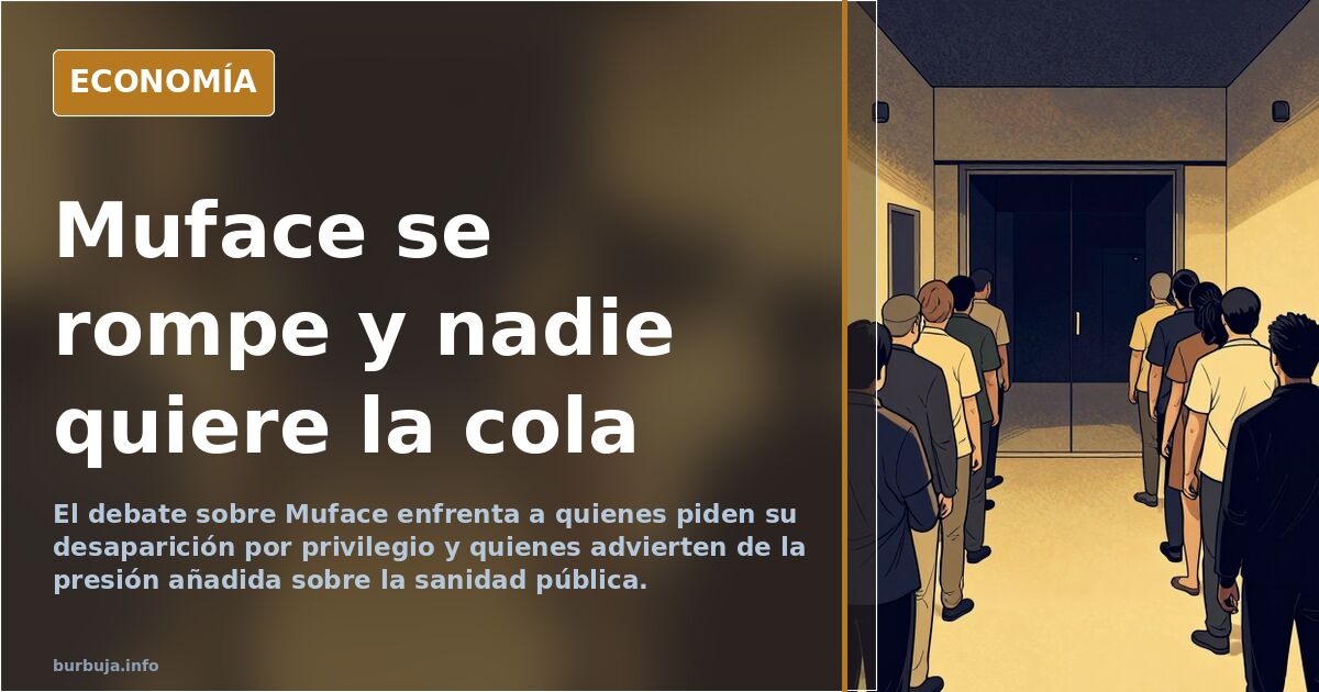 Muface se rompe: funcionarios y sanidad pública, cara a cara