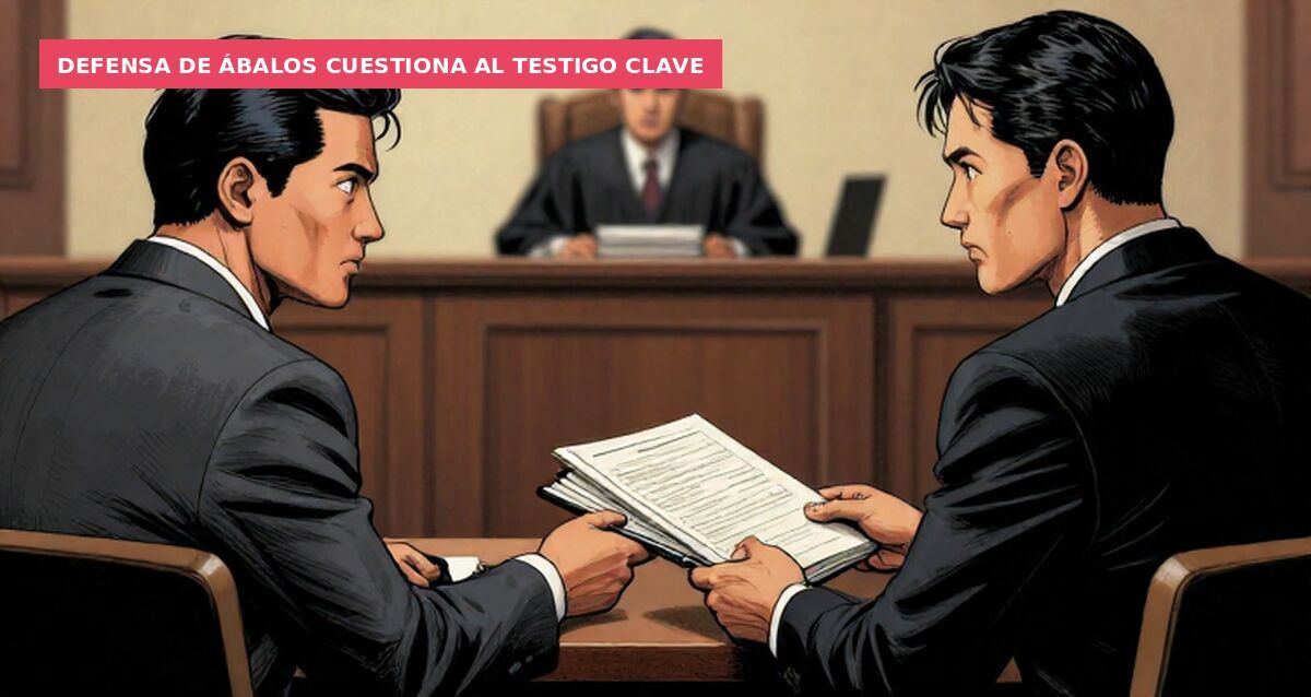 Defensa de Ábalos cuestiona al testigo clave