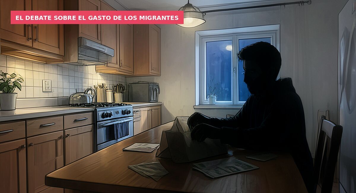 El debate sobre el gasto de los migrantes