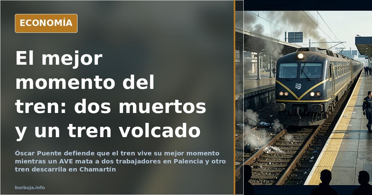 Spain's transport minister hails golden age of rail as two die in AVE crash