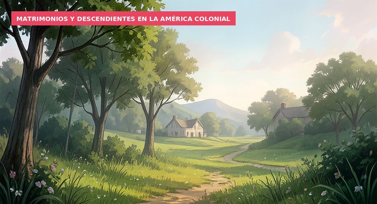 Matrimonios y descendientes en la América colonial