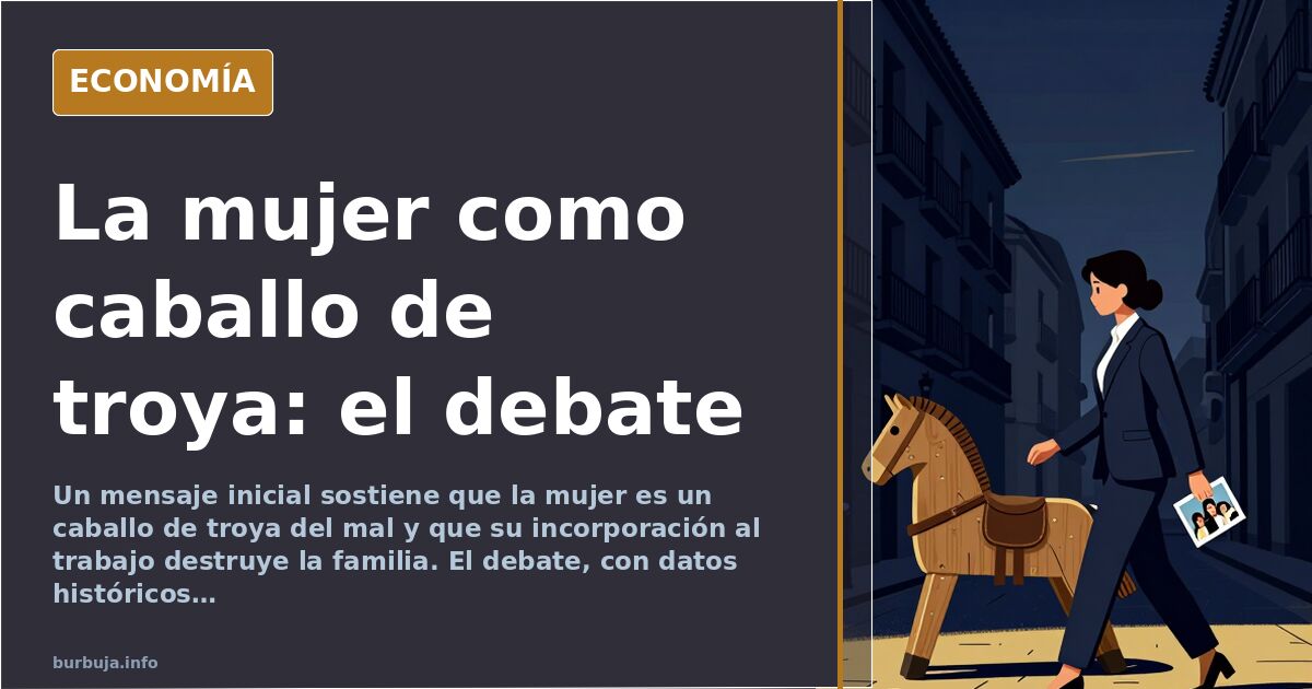 Debate en un foro sobre el papel de la mujer