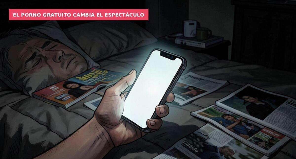 El porno gratuito cambia el espectáculo