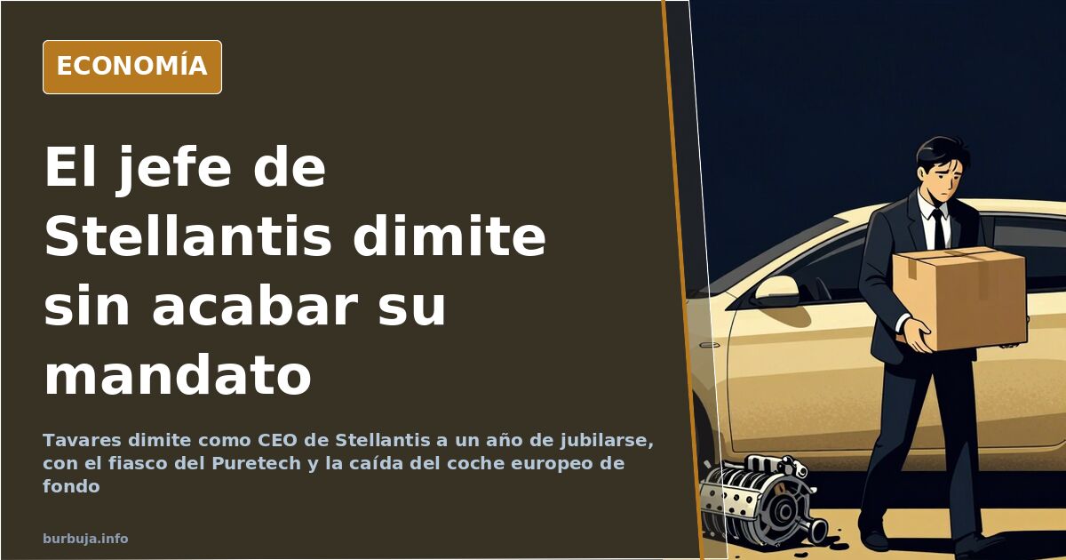 Silla de despacho vacía ante los ventanales de una sala de consejo, símbolo de la dimisión del máximo ejecutivo de Stellantis