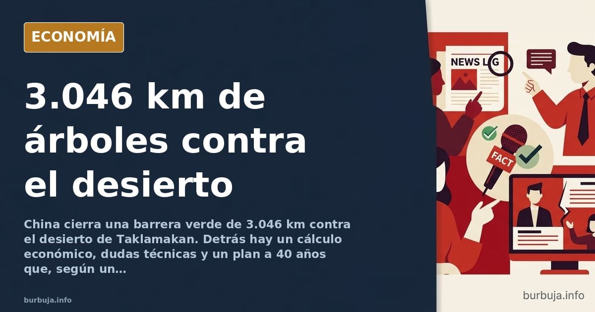 China cierra con árboles un cerco de 3.046 km al desierto