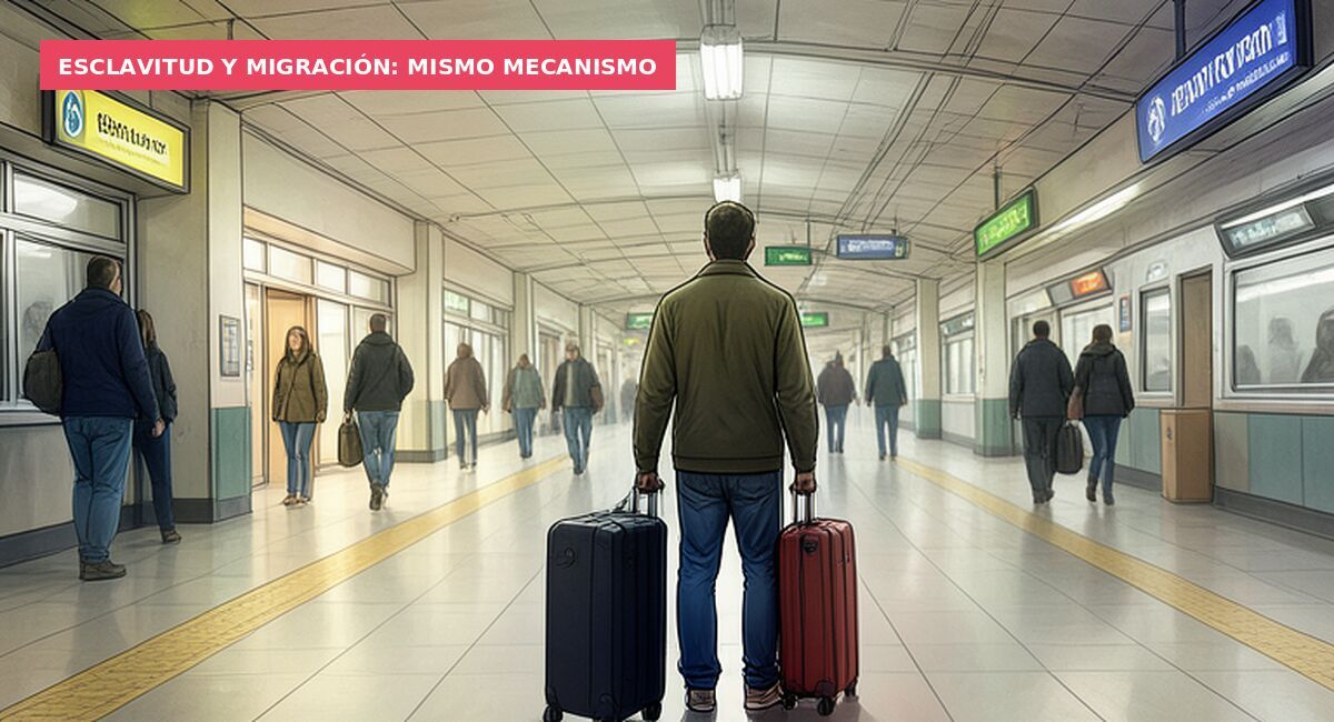 Esclavitud y migración: mismo mecanismo