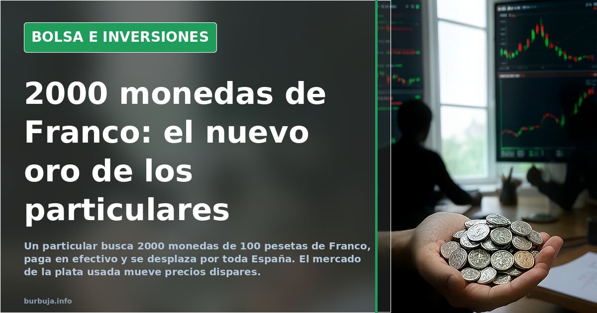 Franco-100-Peseten-Münzen in Spanien: Silberfieber im Kleinanzeigenmarkt
