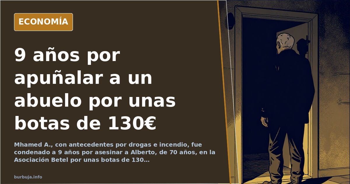 Condenado a 9 años por matar a Alberto, el "vaquero" de 70 años, por unas botas de 130 euros
