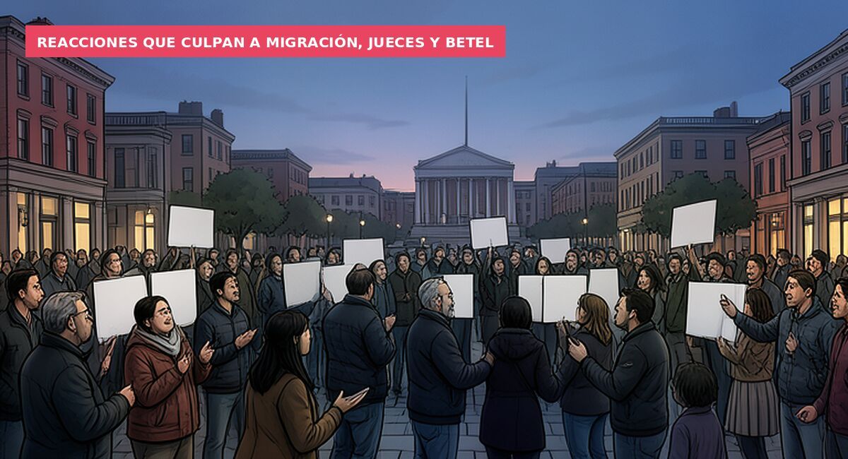Reacciones que culpan a migración, jueces y Betel