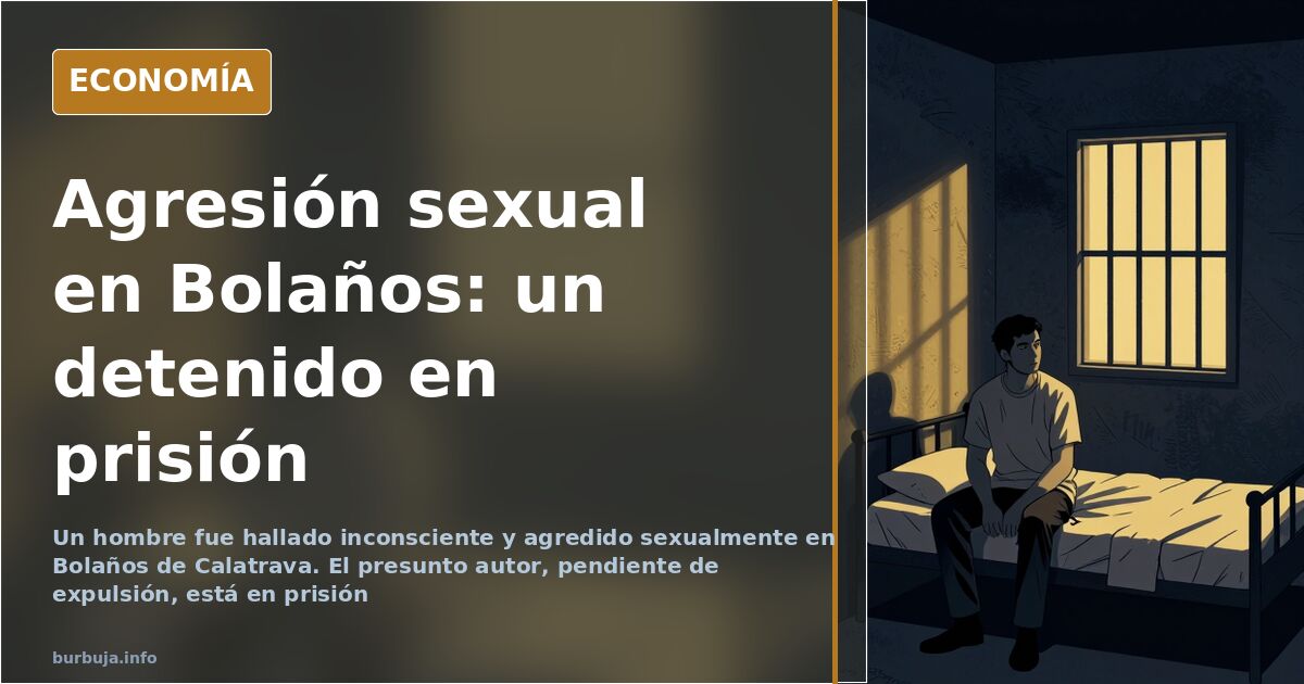Agresión sexual en Bolaños: el presunto autor está en prisión