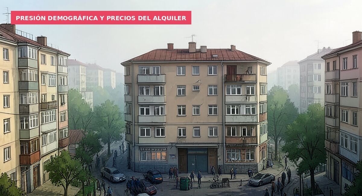 Presión demográfica y precios del alquiler