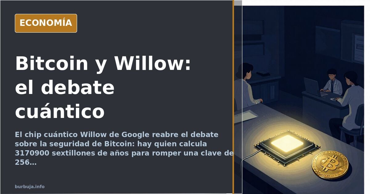 Willow y Bitcoin: el debate sobre la amenaza cuántica