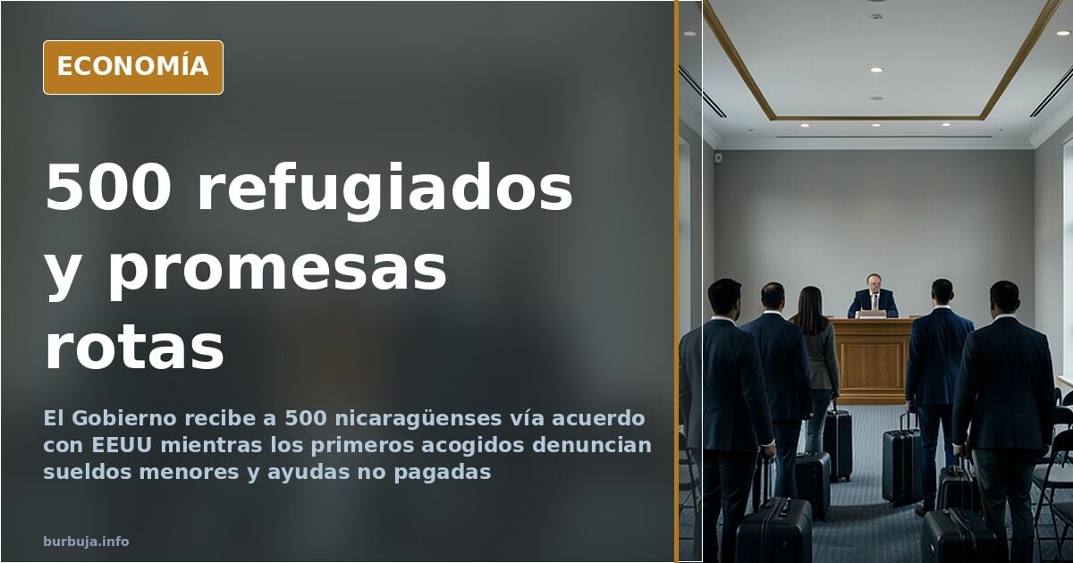 US deal: Spain takes in 500 Nicaraguans as complaints mount over programme