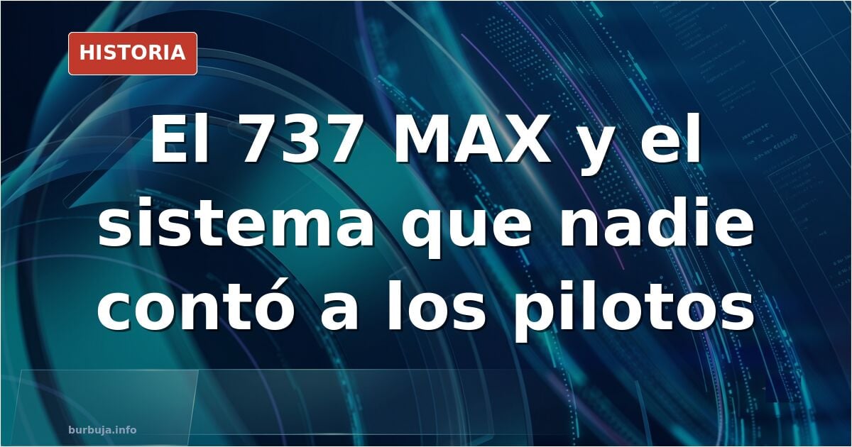 Avión Boeing 737 MAX de una aerolínea comercial en la pista, protagonista de los accidentes que revelaron el fallo del sistem