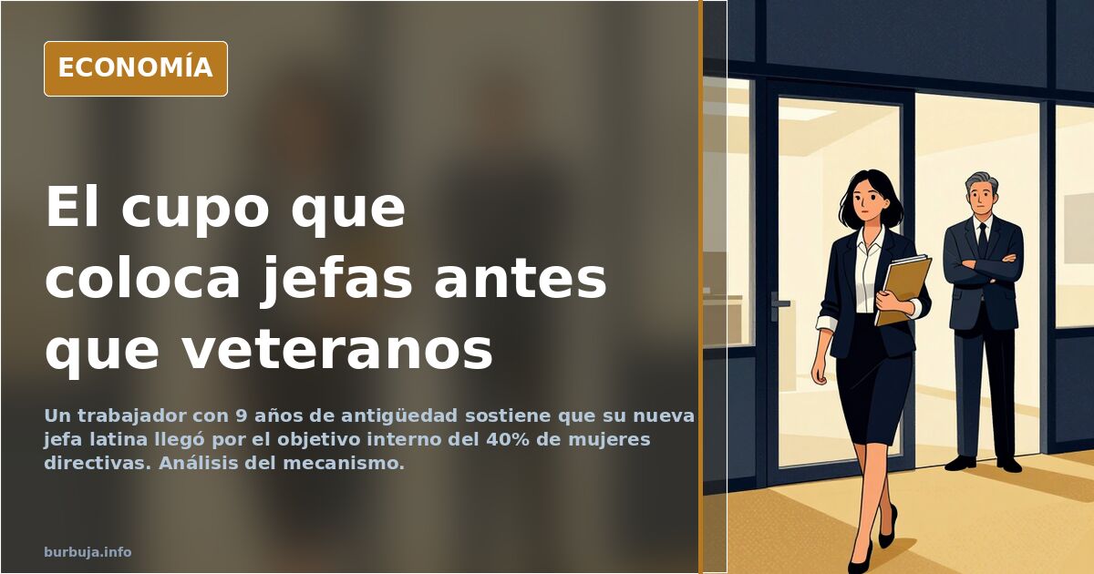 Ilustración editorial de una sala de juntas con una silla directiva vacía y expedientes apilados sobre la mesa