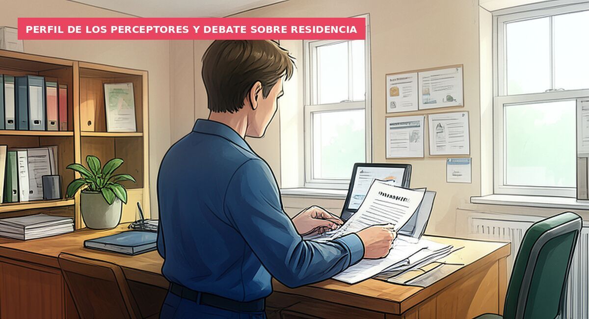 Perfil de los perceptores y debate sobre residencia