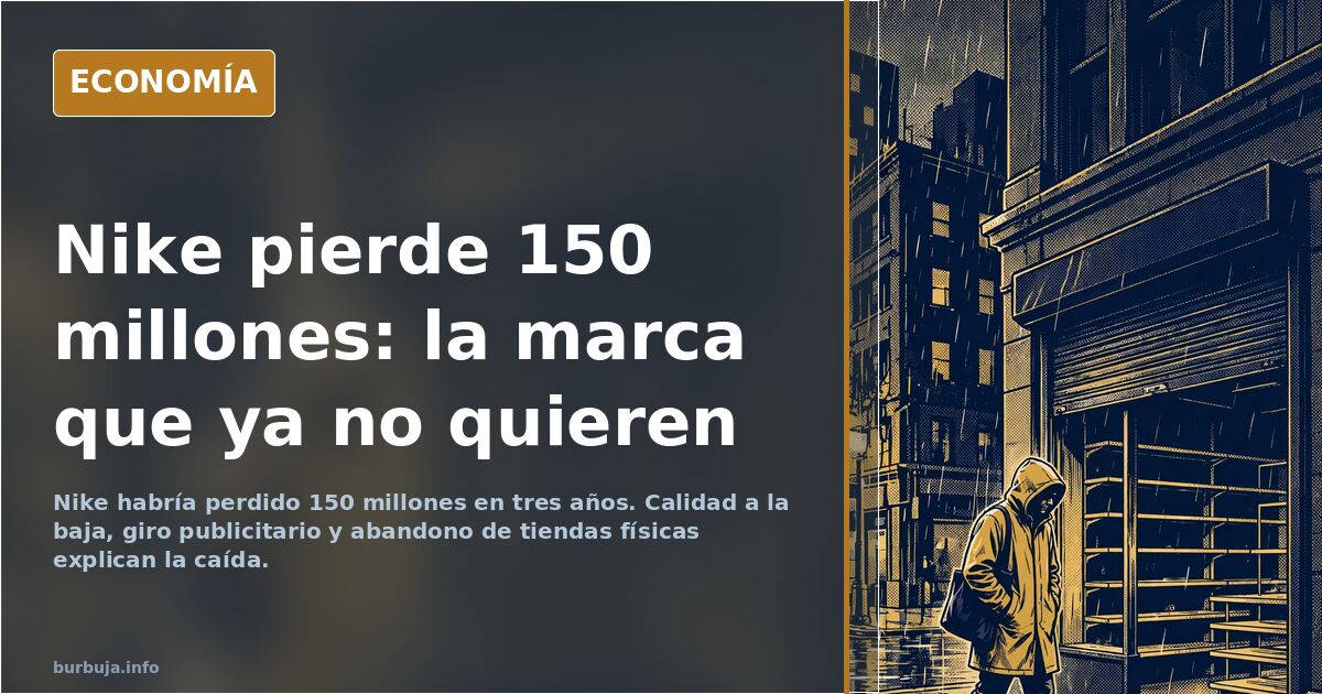 Zapatillas deportivas Nike expuestas en una estantería de tienda con cartel de rebajas
