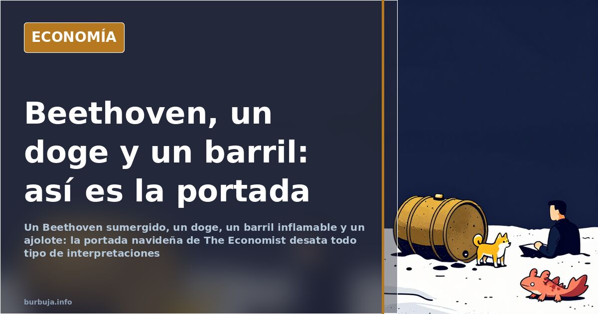 Portada de The Economist: Beethoven, un doge y un barril