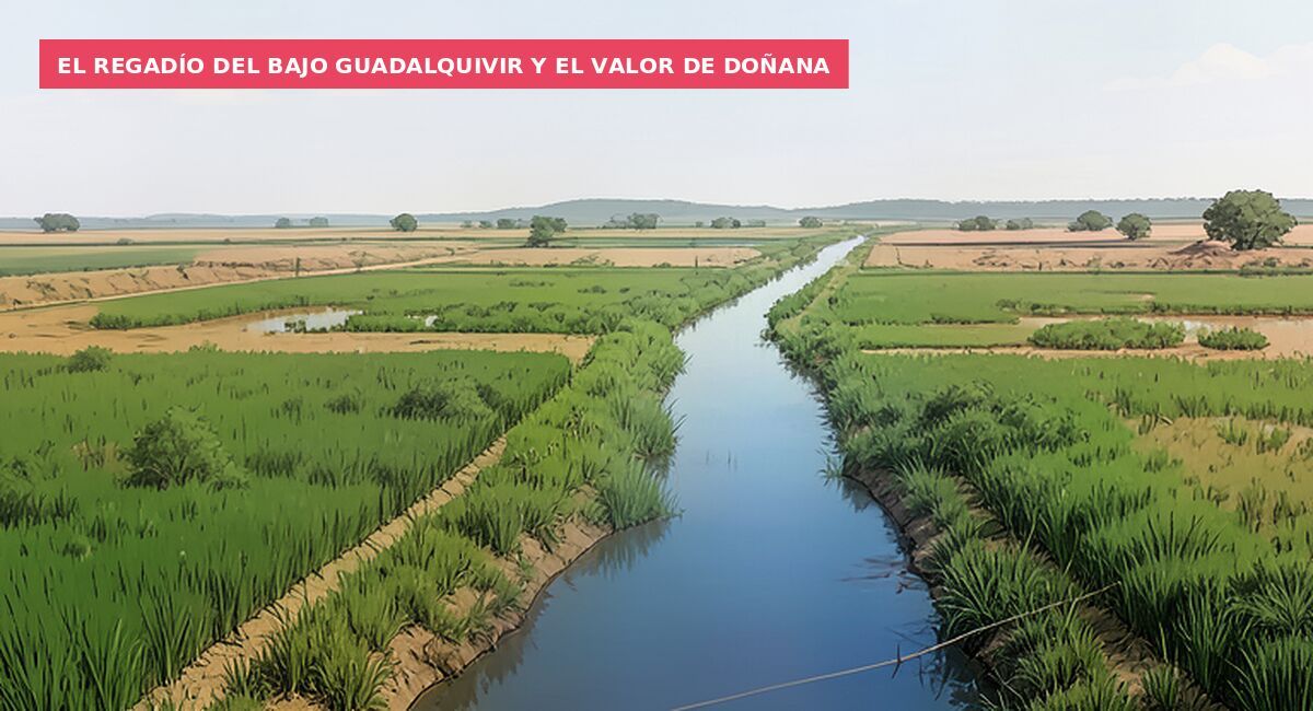 El regadío del Bajo Guadalquivir y el valor de Doñana