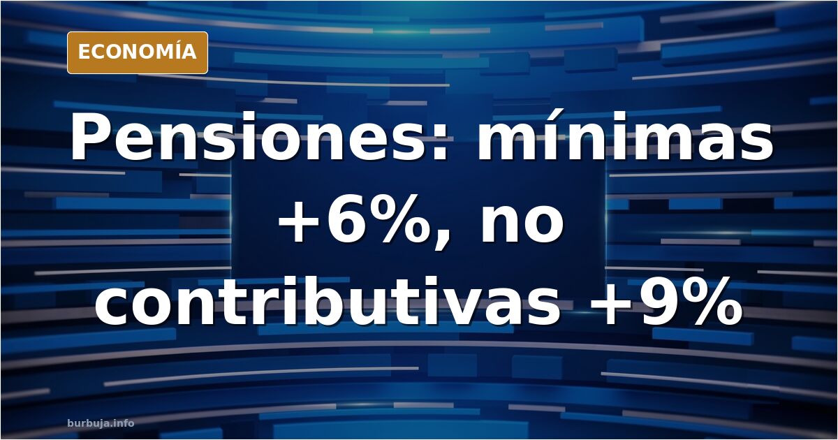 Ilustración editorial de una balanza con monedas de euro y una hucha, símbolo de la subida de pensiones mínimas y del IMV en 